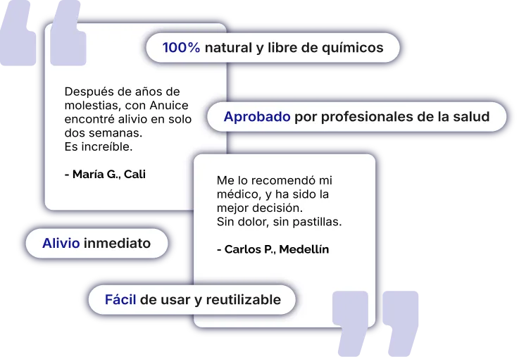 Testimonios de usuarios