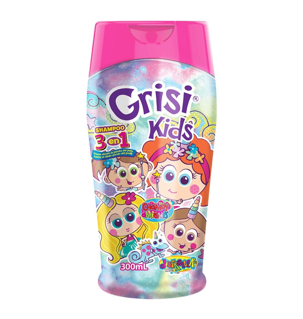 [S03250] Shampoo Amiguis Distroller Kids 300ml Grisi