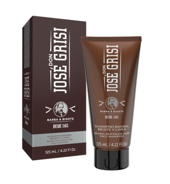 [L04086] SHAMPOO BARBA BIGOTE 125ML JOSE GRISI