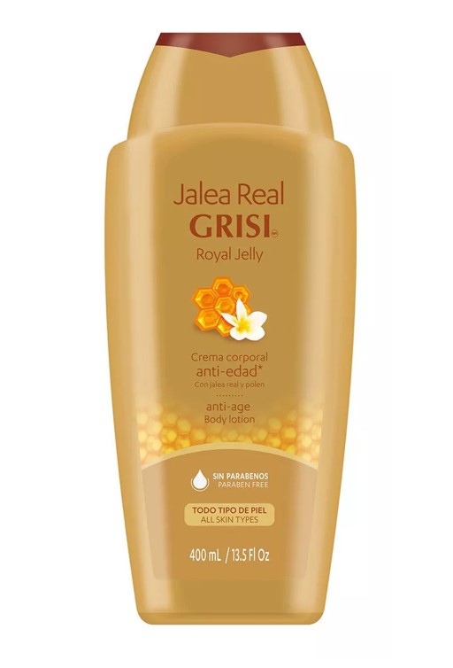 [C04020] CREMA CORPORAL JALEA REAL ANTIEDAD 400ML GRISI