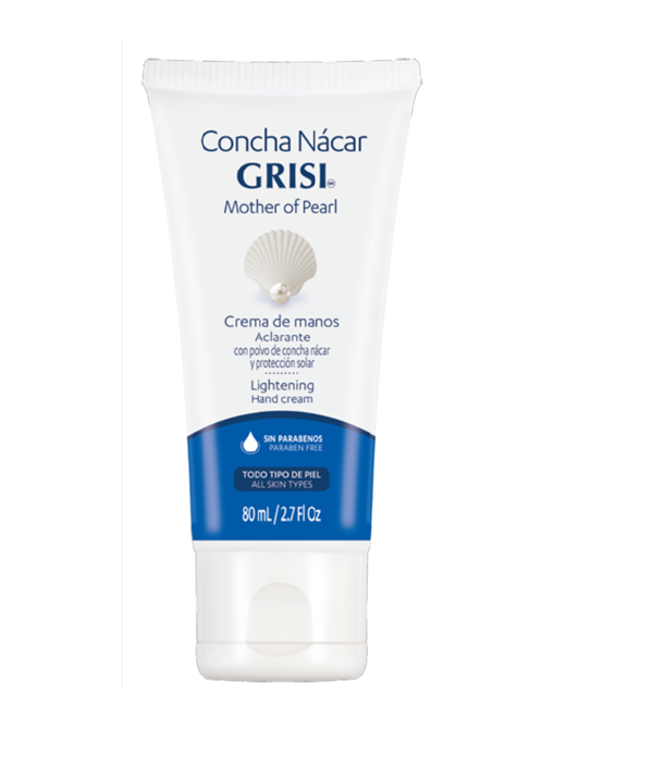 Crema de Manos Concha de Nacar 80ml Grisi