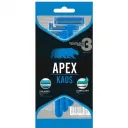 Maquina de Afeitar Hombre x 2und 3hojas Apex