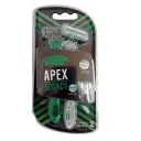 Maquina de Afeitar Hombre x2und 4hojas Apex