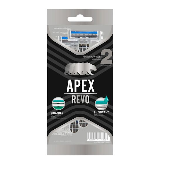 [30010001] MAQUINA DE AFEITAR HOMBRE X 3UND 2HOJAS APEX