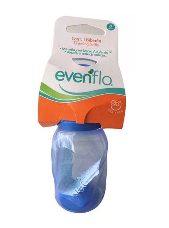 [E1316] Biberon Entintado PP 4oz Evenflo