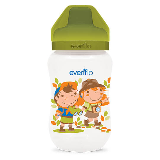 [E5442] Vaso Entrenador Boquilla Dura Acu 10oz Evenflo