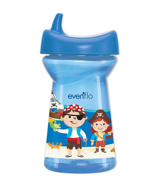 Vaso Entrenador Boquilla Dura Pet 10oz Evenflo