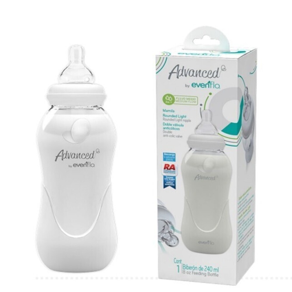 [E1132] Biberon Light ADV 8oz PP Evenflo