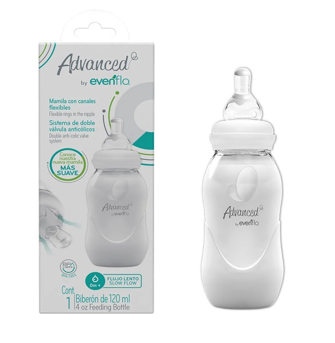 [E1131] Biberon Light ADV 4oz PP Evenflo
