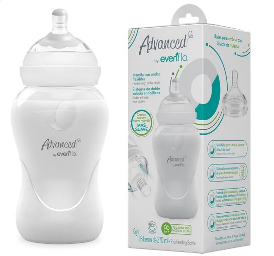 [E1126] Biberon Bold ADV 9oz PP Evenflo