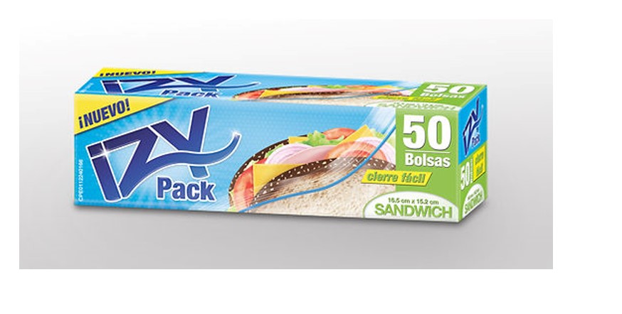 [40030001] BOLSA HERMETICA CIERRE FACIL X 50UND P IZY PACK