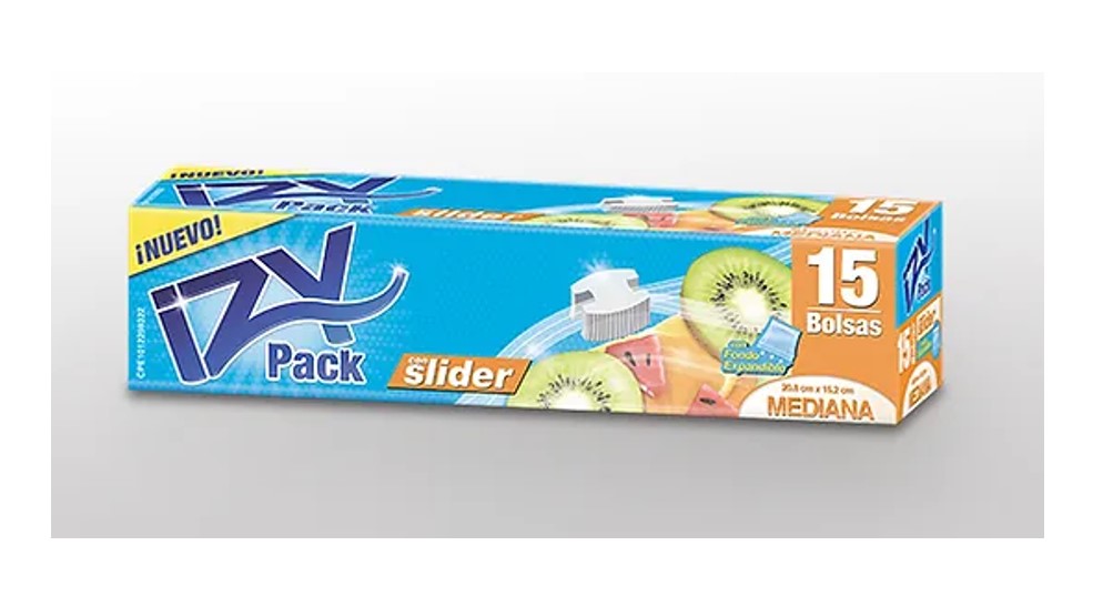 [40030007] BOLSA HERMETICA CON SLIDER X 15UND M IZY PACK