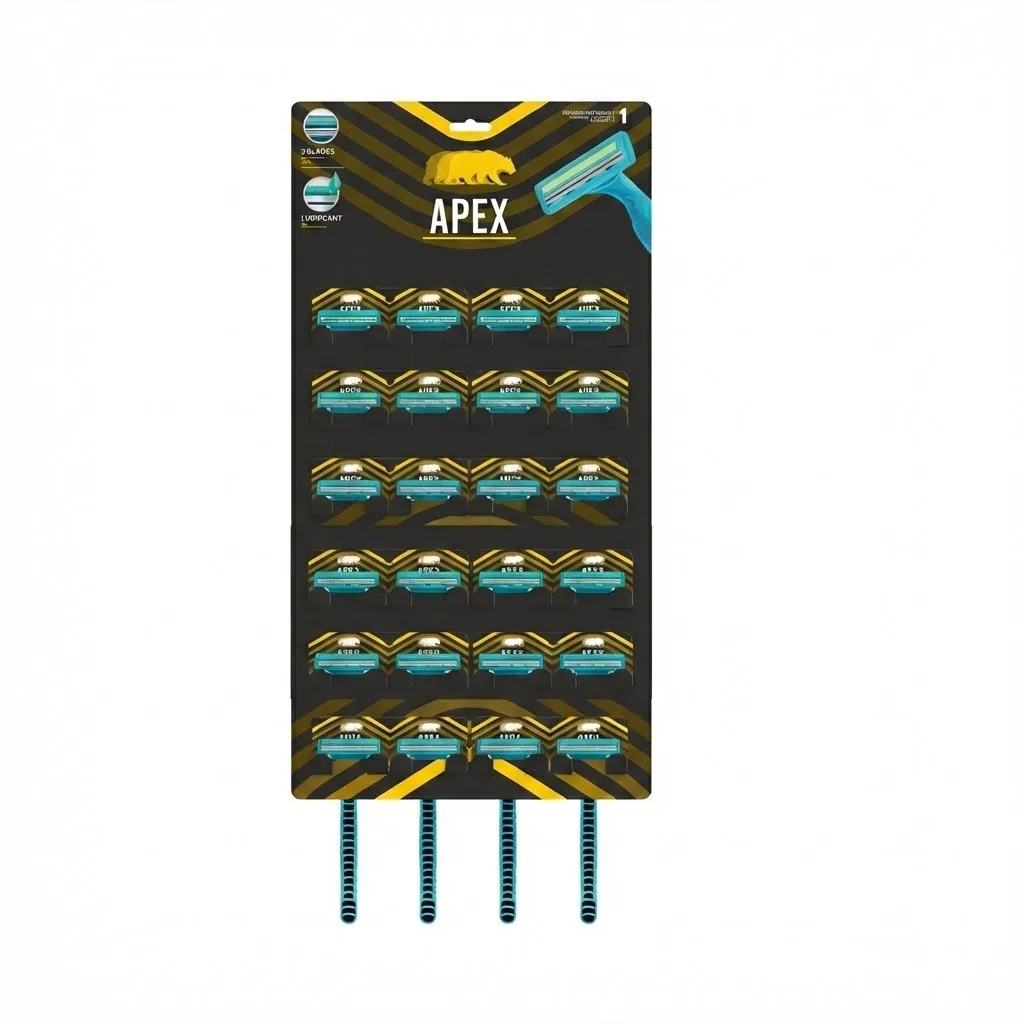 [30010002] Maquina de Afeitar Hombre Ristra x 24und 2hojas Apex