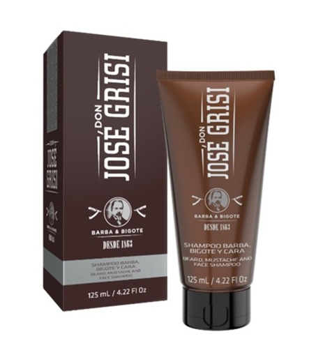 Shampoo Barba Bigote 125ml Jose Grisi