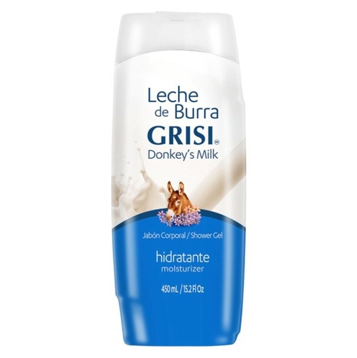 Jabon Corporal Liq Leche de Burra 450ml Grisi