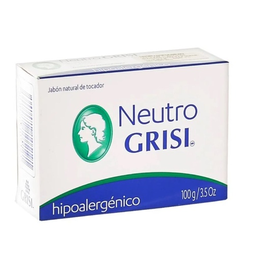 Jabón Barra Neutro 100gr Grisi