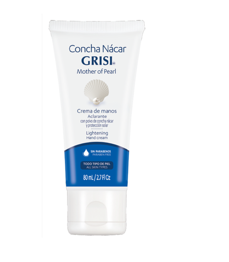 Crema de Manos Concha de Nacar 80ml Grisi