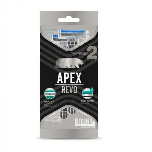 Maquina de Afeitar Hombre x 3und 2hojas Apex