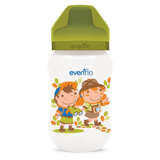 Vaso Entrenador Boquilla Dura Acu 10oz Evenflo