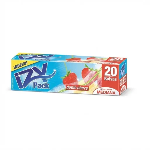 Bolsa Hermetica Doble Cierre x 20und M Izy Pack