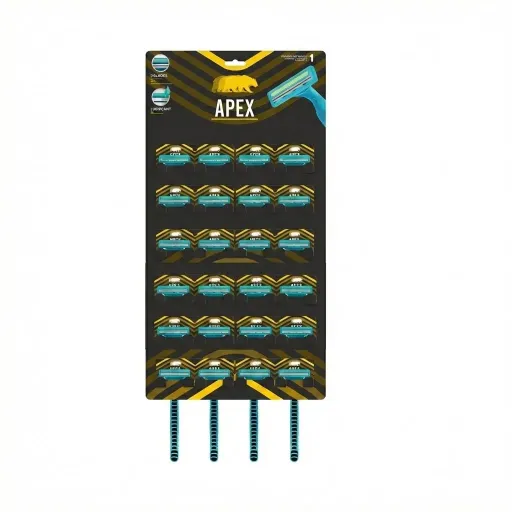 Maquina de Afeitar Hombre Ristra x 24und 2hojas Apex