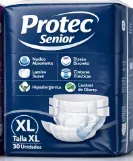 Pañales Adulto Talla XL x30 Protec Senior – Desechables de Alta Absorción y Protección
